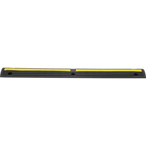 Mophorn 3,28 ft Kabelschutzrampe, 4er-Pack 1 Kanal, 18000 lbs Kapazität, Hochleistungsgummi, für Wohngebiete, Garagen, Gärten (1/5)