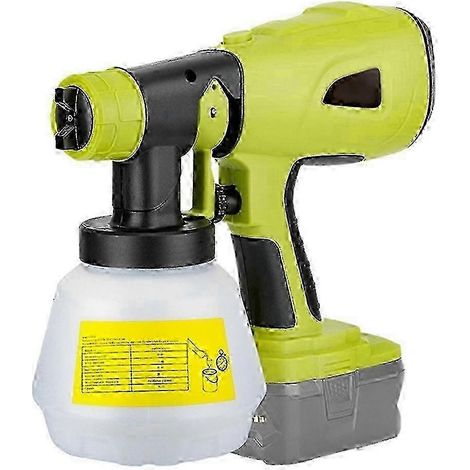 Ryobi Akku-Farbspritzgerät mit Li-Ionen-Akku für handgeführte elektrische Spritzpistole, ideal für DIY-Möbelprojekte (1/5)
