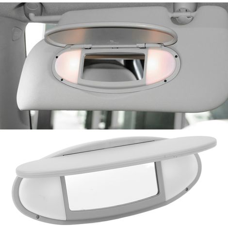 Pare-soleil avec miroir de courtoisie compatible avec Mini R55 R56 R60 (Référence d'origine : 51167361833) Gris (1/5)