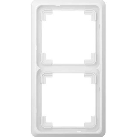 Jung Rahmen 2-fach aws waage/senkrecht CDP 582 WW (1/2)