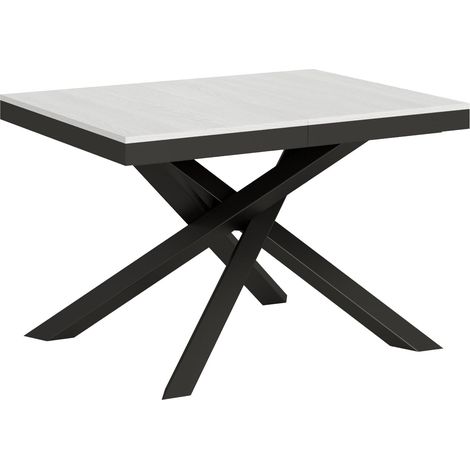 Tavolo Allungabile 120-224x90x80 cm Volantis Evolution Bianco Frassino (1/5)