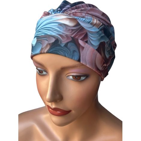 Turban Jasmina bek-413, chapeau froissé pour femme, même après chimiothérapie (1/5)
