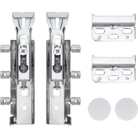 Armoire Rail de Suspension Réglable pour Meuble, Support Poids Lourd Accessoire Quincaillerie (1/5)