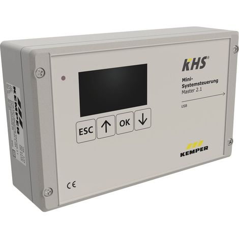 Kemper KHS Mini Systemsteuerung Master 2.1 beidseitig erweiterbar mit je max. 31 Slaves (62), 230V, Figur 686 02 008