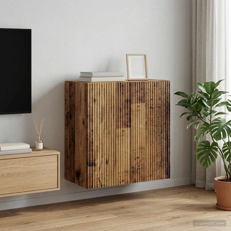 vidaXL Armoire Murale Bois ancien 59 x 31 x 60 cm Bois d'ingénierie