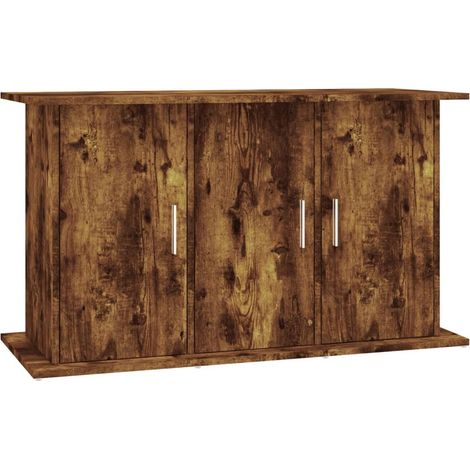 vidaXL Aquariumständer, Rauhholz-Eiche 101x41x58 cm, Holzwerkstoff