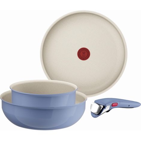 Batterie de cuisine - 4 pièces - Bleu (1/5)