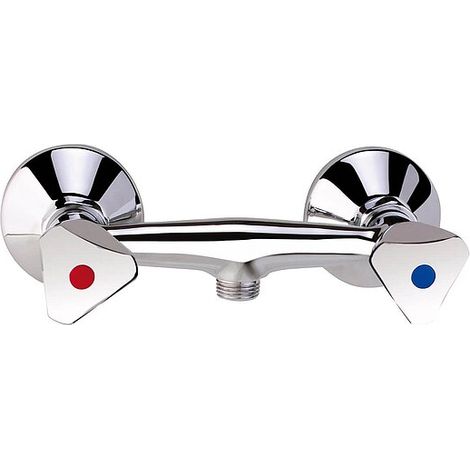 Wand-Brause-Zweigriffmischer Etou - Aufputz - chrom (1/2)