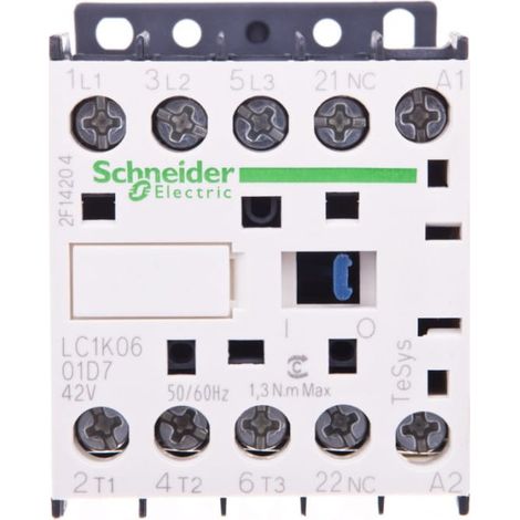 Leistungsschütz 6A 3P 42V AC 0Z 1R LC1K0601D7