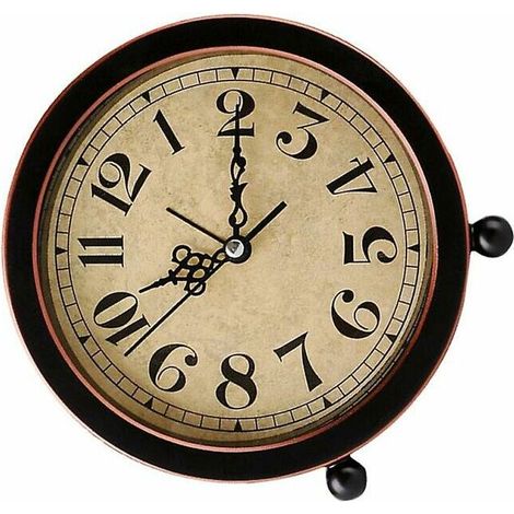 Ahlsen Vintage-Wecker, dekorative Uhr, Nachttischuhr, einzigartige Tischuhr (1/3)