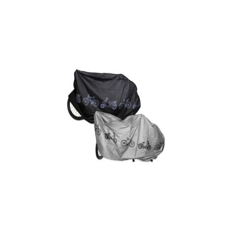 Lot de 2 housses de protection pour vélo – Étanche – Anti-poussière – Protection UV – Dimensions 200x110cm – Matériau EVA imperméable
