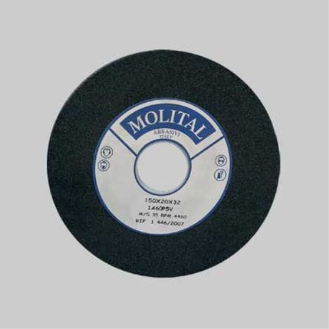 Mola abrasiva ø mm 125x15 f.32 - grana 60 MOLITAL (1/2)