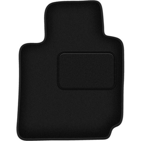 Tapicería negra mate para el asiento del conductor para: Nissan Micra K12 CC cabrio (2003-2010) (1/5)
