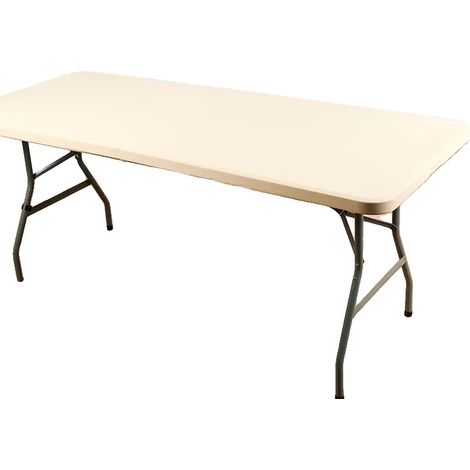 Tovaglia, resistente all'acqua, facile da pulire, color champagne, 243x76 cm (8 piedi) (1/2)
