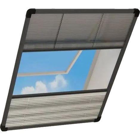 Mosquitera, cierre magnético, diseño plisado, verde militar (1/2)