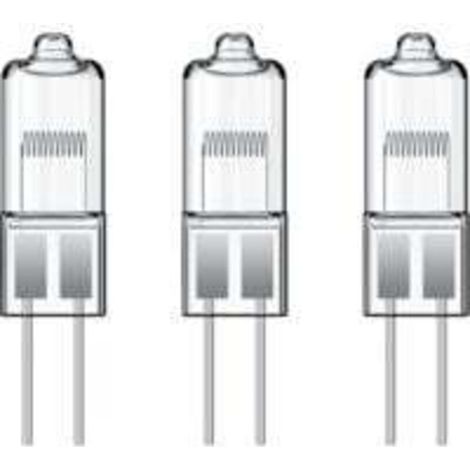 Ampoule LED G4 Lot de 3 ampoules halogènes culot G4, 375 Lumens, 2900 Kelvins, Blanc chaud, Dimmable - PACK3HG420W - RWAmpoule LED G4