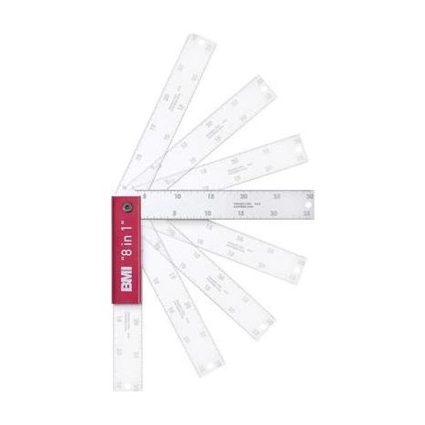 bmi 716200137 escuadra falsa plata 200x80 mm