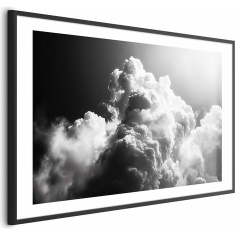 Poster - Nuvole da sogno: lascia che il sole illumini la tua giornata - Festa visiva (1/4)