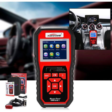 TRADE SHOP - Tester Obdii/obd2 Eobd Lettore Codice Diagnostico Kw850 Diagnosi Auto Odb Obd2 - (1/5)