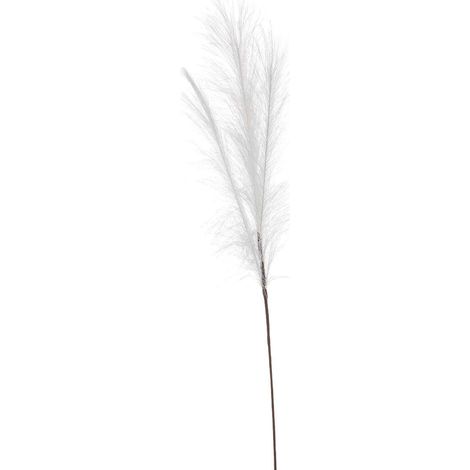 ARPIMEX Foglia Felce x 3 Glitter H 91 Cm Bianco