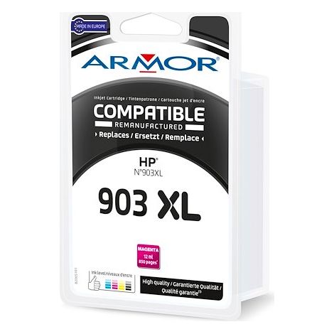 Cartouche Owa compatible HP 903XL couleur magenta pour imprimante jet d'encre