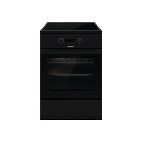 Hisense – Cuisinière induction 50 cm – 4 foyers induction – Chaleur tournante brassée – Nettoyage vapeur et catalyse – Capacité 70 L – Classe A (1/5)