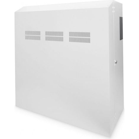 DIGITUS Wandgehäuse Slim 800x640x309mm, 6HE vertikal, grau
