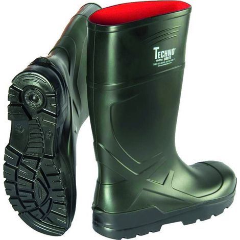 Gr .39 VOSSO PU-STIEFEL grün VOSSO PU BOOT (1/4)