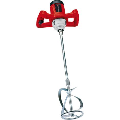 Einhell Mélangeur de peinture et de mortier TC-MX 1200 E (680 tours par minute, avec mélangeur pour mortier Ø 100 mm)