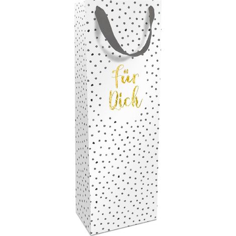 Braun & Company Geschenktasche weiß 12 x 36 x 8 cm Geschenkverpackungen
