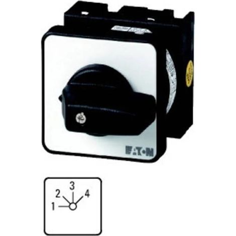 Eaton T0-4-8251/E Interruptor basculante negro blanco IP65