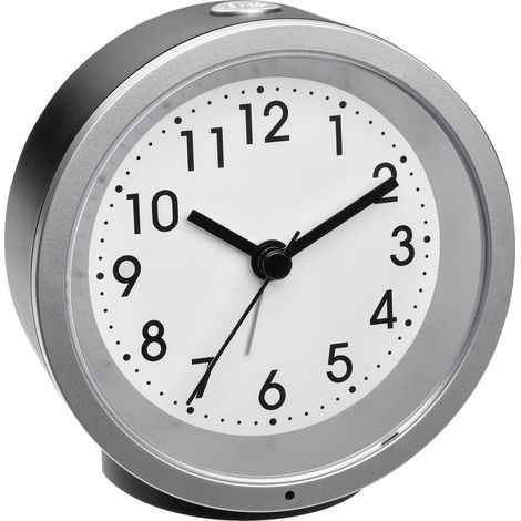 TFA Dostmann 60.1034.01 à quartz Réveil noir Heures de réveil 1 Y771712 (1/3)