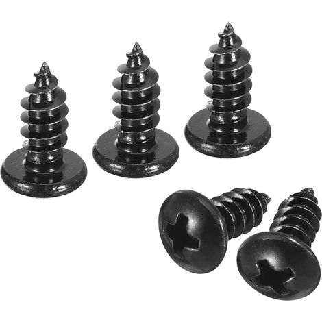 Poêle Tête Autotaraudeuse Vis Cruciforme 5mmx12mm 50pcs (1/5)