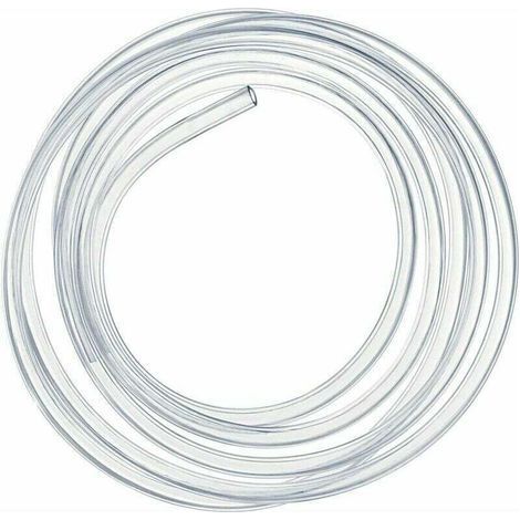 Tuyau en PVC souple transparent de 2 mètres, flexible de pression de 16 × 20 mm.- (1/4)