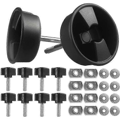 Kit de boulons et de boutons de fixation pour toit rigide et toit rigide pour Jeep Wrangler JK 2007-2018 EK (1/5)
