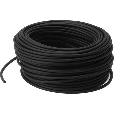 Câble d'impulsion à Double isolation de noyau interne d'alliage de fil à haute tension de clôture électronique de 5mm pour le jardin agricole 50m / 164.0ft (1/5)