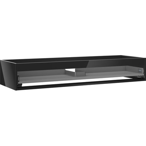 Mexen Box-A - corps d'armoire sous lavabo 140 cm, 1 tiroir, noir brillant - 91AX0-1400-235-1-70 (1/4)