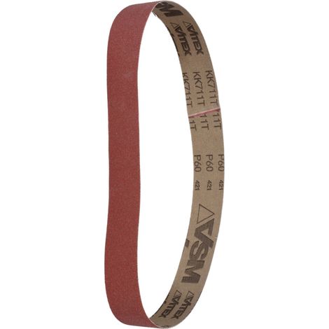 VSM Schleifband Normalkorund (A) KK711T, 20x520 mm, Körnung: 60