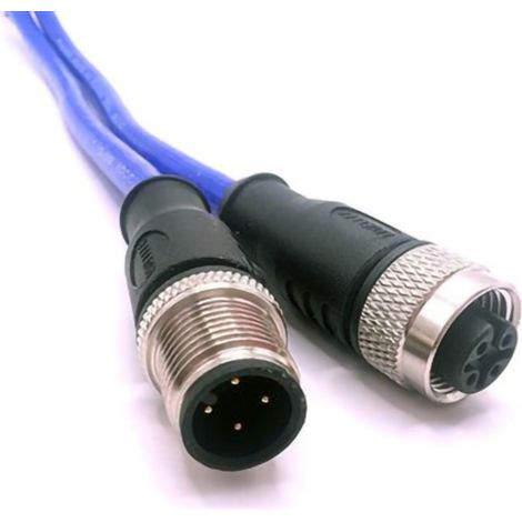 Mueller Electric C4AC81M005 Sensor-/Aktor-Steckverbinder M12 Stecker, gerade, Buchse, gerade 5 m Pol