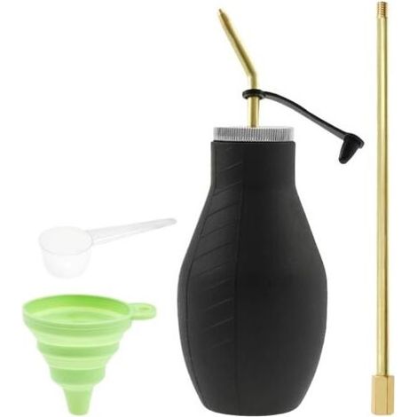 Pulvérisateur à Poudre,200ml Poudreuse À Terre De Diatomées - Outil Télescopique Dispenseur Rapide Pour Tomates Légumes Extérieur Fleurs Intérieur Serre Poivres Ferme Verger Récolte - Légumes (1/5)
