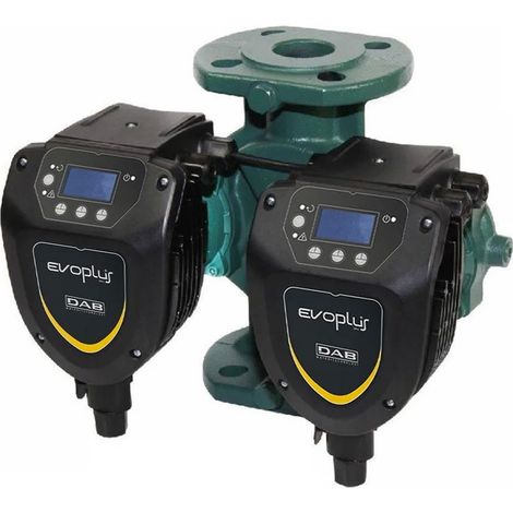 Dab Pumps EVOPLUS SMALL D 60/220.32 M Circolatore elettronico a rotore bagnato per piccoli impianti ad uso abitativo e commerciale, versione gemellare con corpo pompa flangiato DN 32 60231368