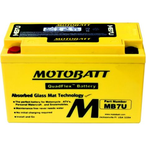 BATTERIA MOTOBATT AGM MB7U 12V 6Ah BQ013