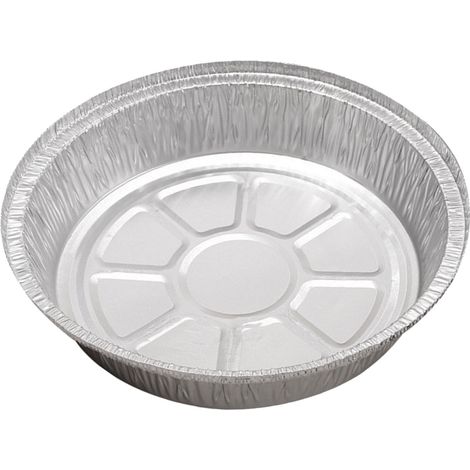 10 barquettes jetables rondes en aluminium de 7 pouces pour friteuse à air, à usage domestique. (1/5)