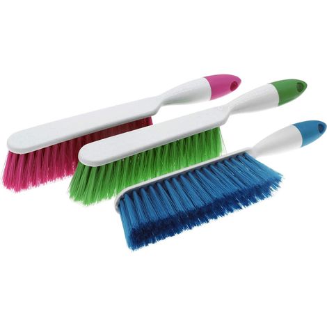 Brosse De Nettoyage - Poils Doux - Pour Draps Canapé Bureau Vêtements - 32 x 6 cm - Lot De 3 (1/5)
