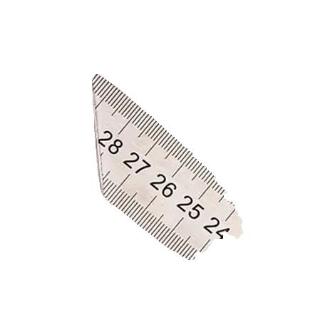 Équerre, Acier Inoxydable, 30mm à 50mm, 90 Degrés, Design D'Angle Droit, Convient Pour La Menuiserie (1/2)