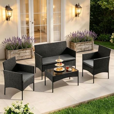 Elegante set di mobili da esterno, set di mobili da giardino, set di mobili da conversazione, set di mobili da balcone. Disponibile in loco. (1/5)