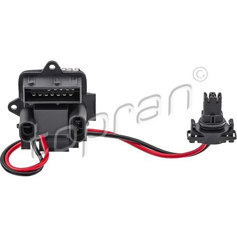 Résistance, pulseur d'air habitacle TOPRAN 701 815 RENAULT 7701 067 033