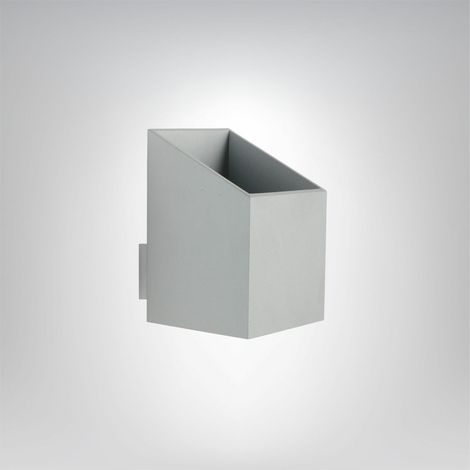 A1-Rubik Kurze Wandleuchte - Grau (1/5)