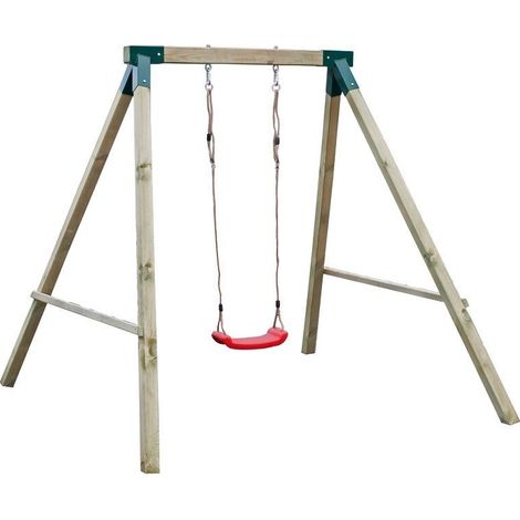 Altalena in legno impegnato Babby 230x160xh195 cm (1/10)
