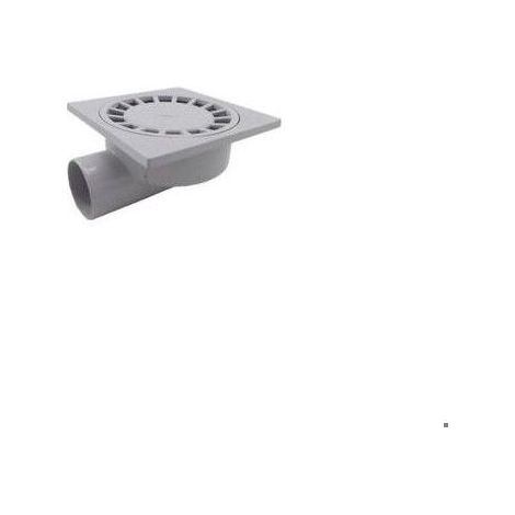 Per 200mm X 200mm outlet 75mm floor drain Bathroom Wet Room Shower PVC Plastic 1 Piece-White (1/5)